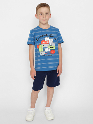 картинка Комплект для мальчика (футболка, шорты) 90148-42 CWKB от магазина Одежда+