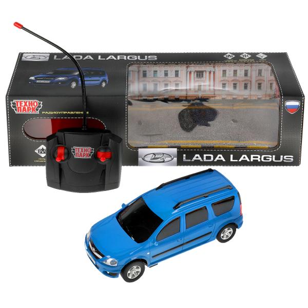 картинка Машина р/у LADA LARGUS 18 см, свет, синий, кор. Технопарк в от магазина Одежда+